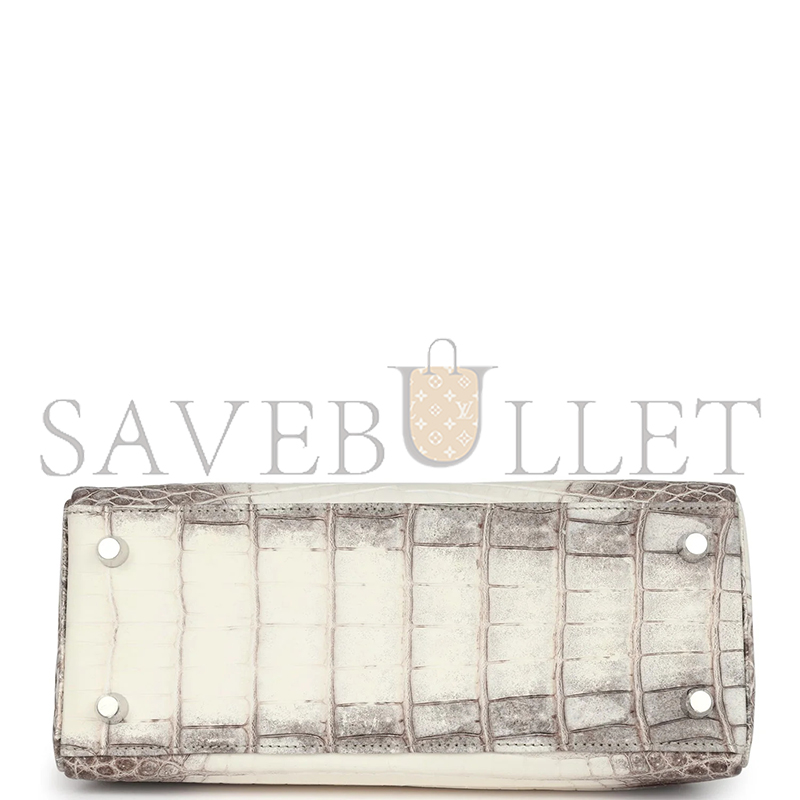 H**mes master 28 matte himalayan niloticus with palladium hardware (28*22*10cm)